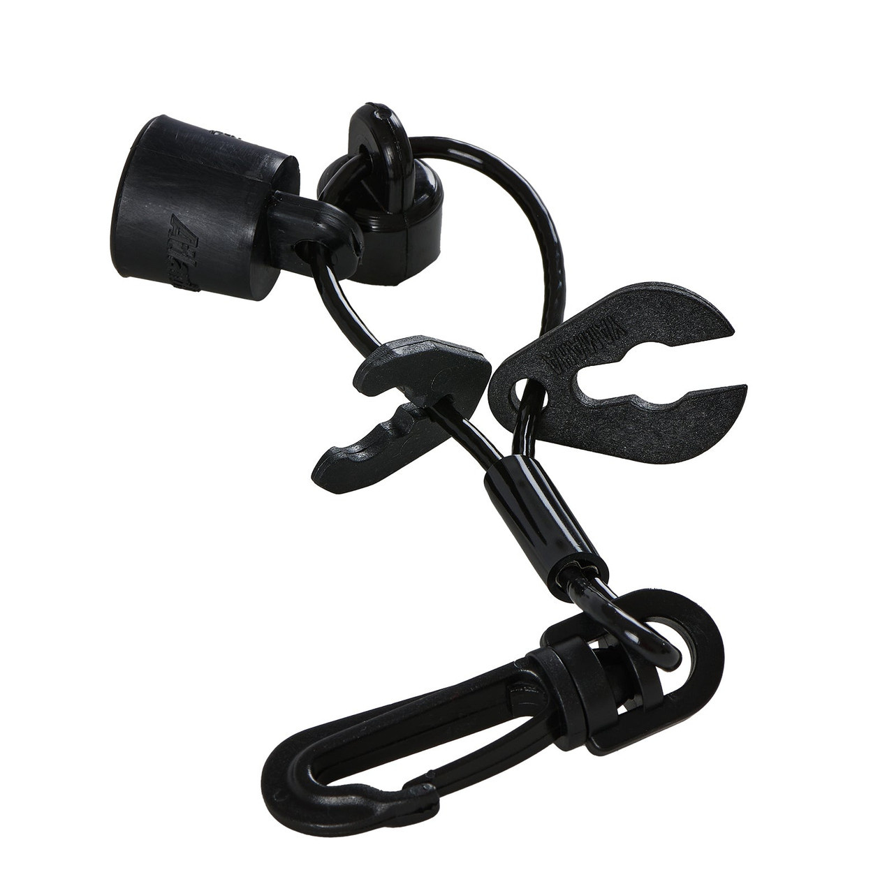 Multi End Shop Dess Lanyard, Black