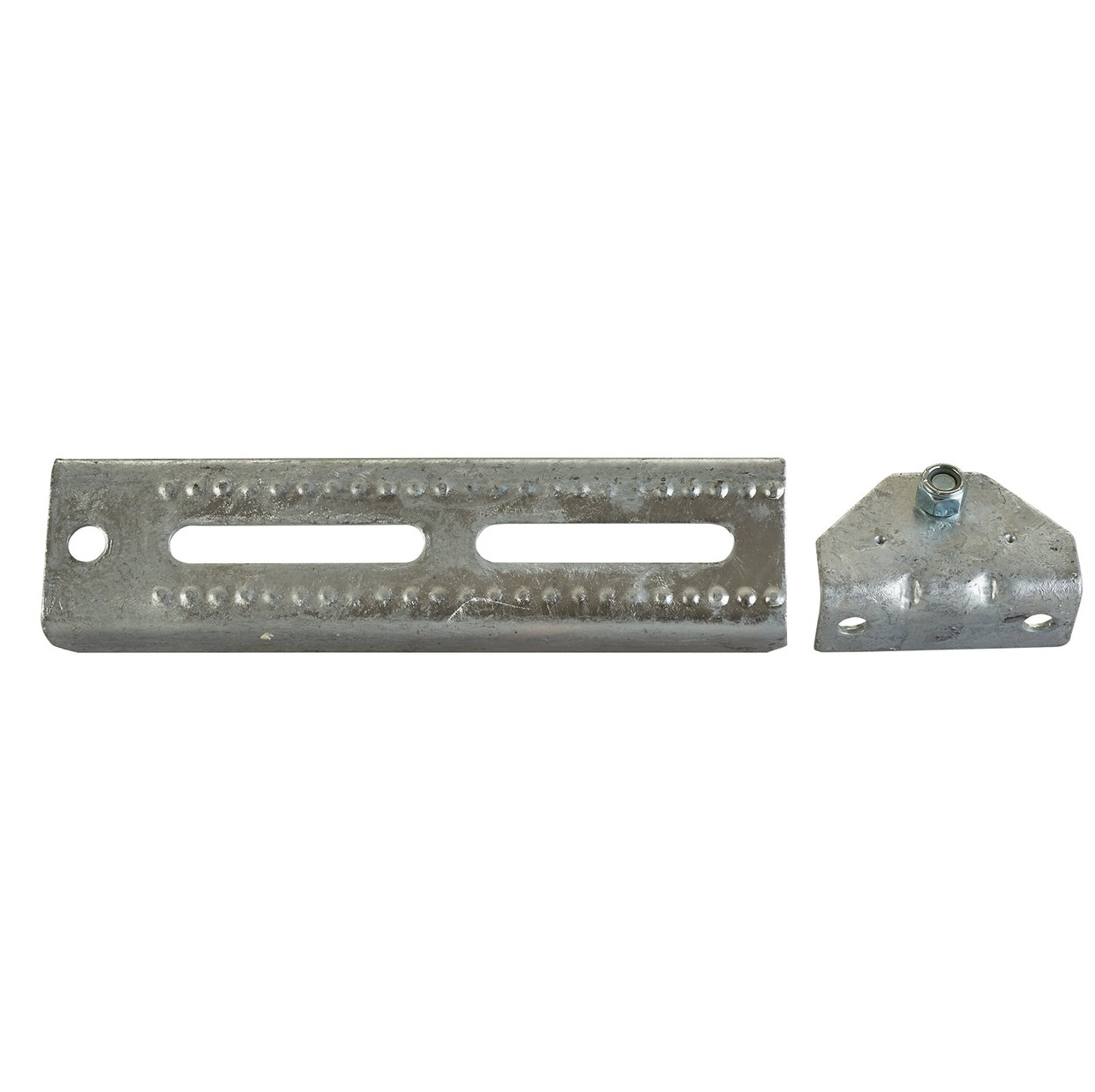 Galvanized Trailer Swivel Bolster Bracket 10" Long