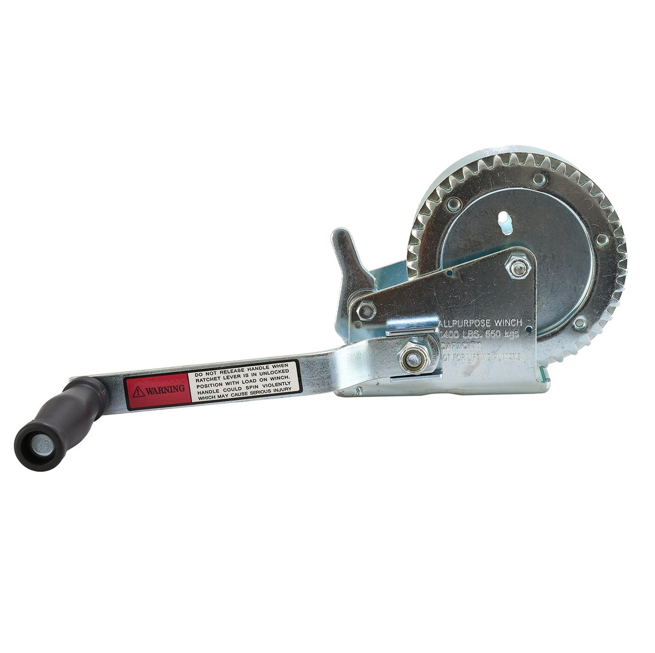 Watercraft Superstore Winch Single Speed 1400lb
