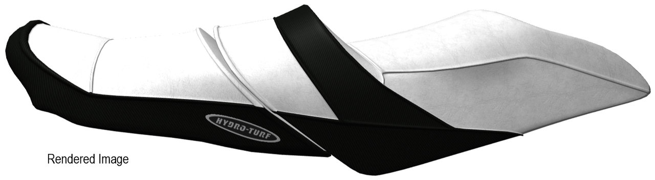 Hydro-Turf Seat Cover for Yamaha VXR (15-19) / GP1800 (17-20) (Black/White)