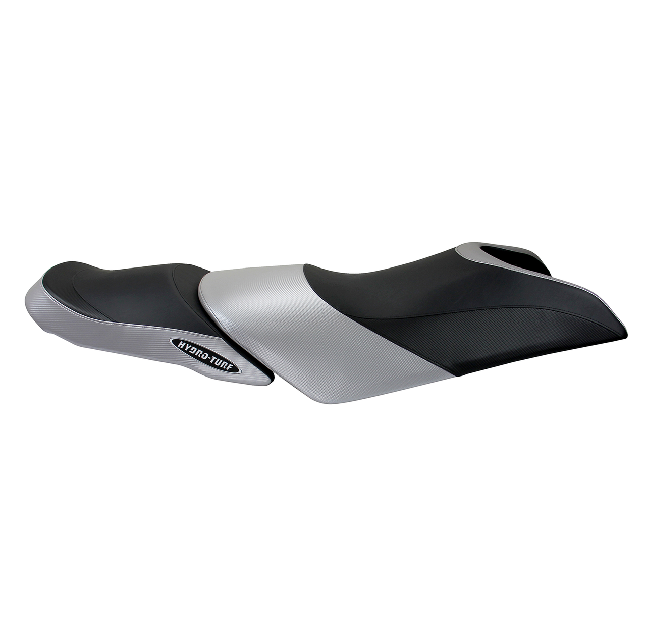 Hydro-Turf seat cover for VXS (15-16) / VX, VX Deluxe (15-20) (Black/Silver)