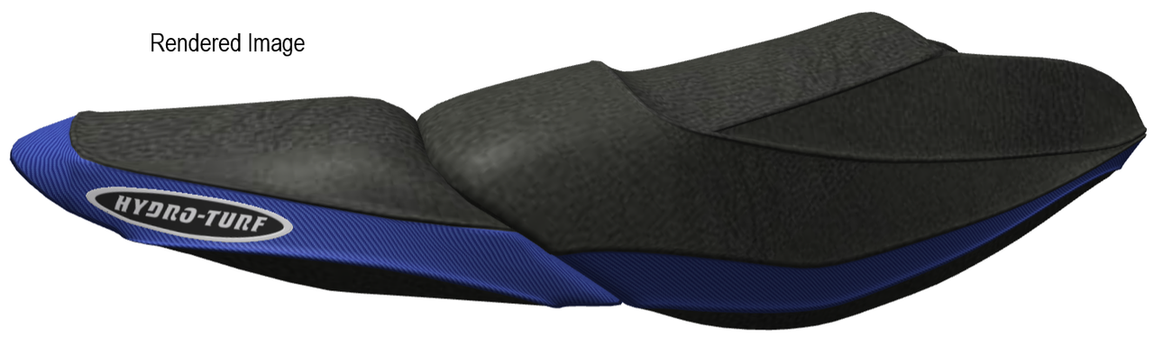 Hydro-Turf Seat Cover for Yamaha FX (02-08) / FX HO (04-08) (Black/Silver)