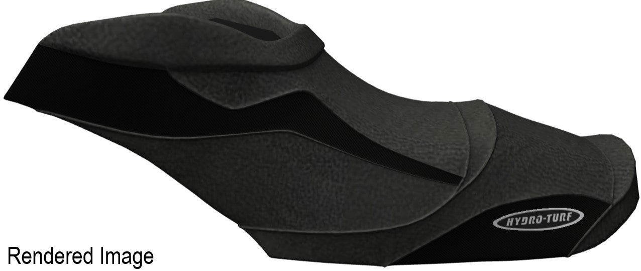 Hydro-Turf seat cover for RXP-X 260 12-15/RXP-X 300 16-20/GTR-X 230 17-19 (Black/Silver)