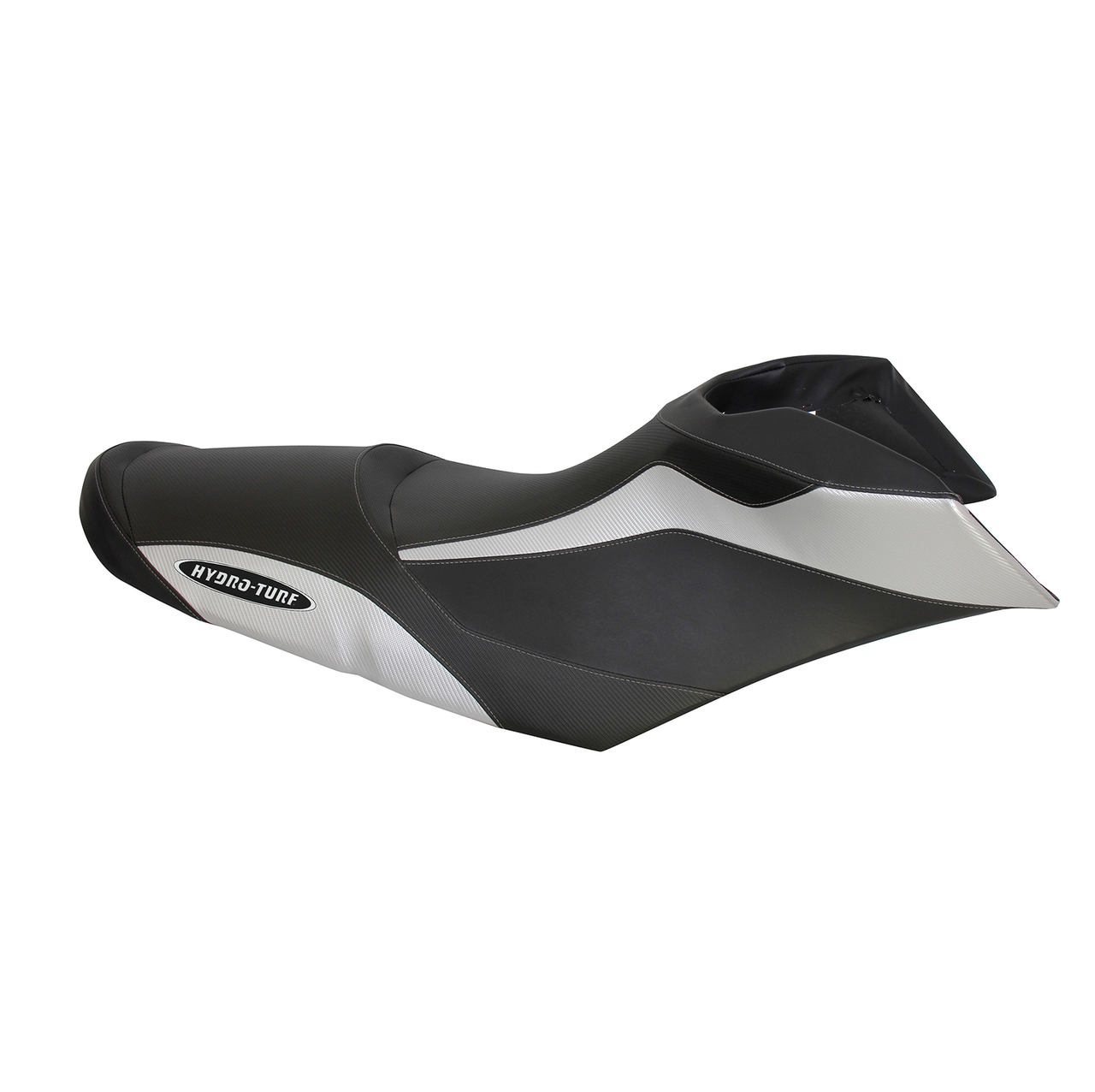 Hydro-Turf seat cover for RXP-X 260 12-15/RXP-X 300 16-20/GTR-X 230 17-19 (Black/Silver)