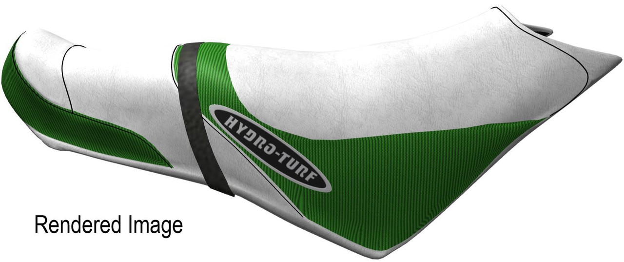 Hydro-Turf seat cover for Spark + Trixx 2-Up (14-23) (Black/White)