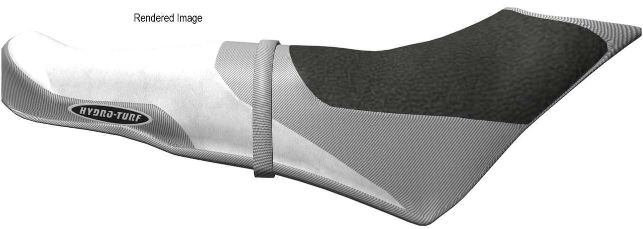 Hydro-Turf Seat Cover for Spark + Trixx 3-Up (14-23) (Black/White)