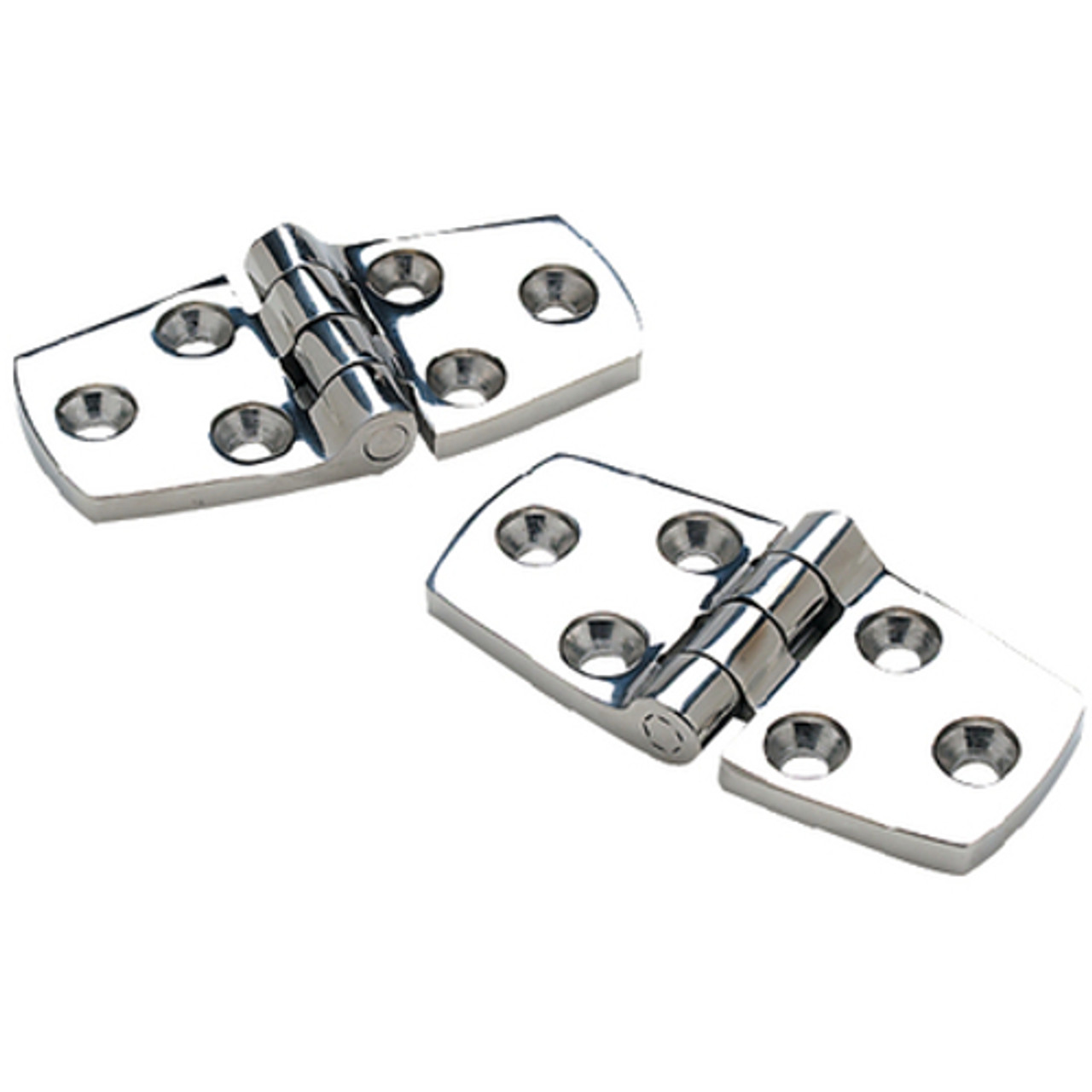 2 Pack of 3 x 1-1/2 Inch 316 Stainless Steel Door or Utility Hinges for Boats