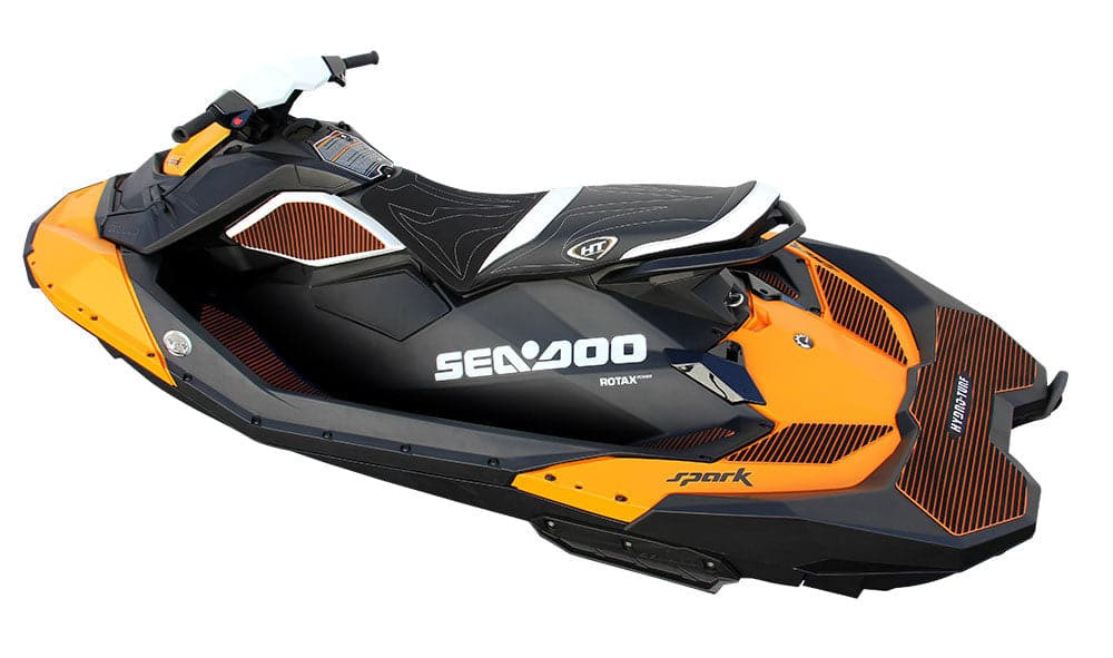 Hydro-Turf Premier Seat Cover for Sea Doo Spark 3-Up (14-23) (Black)