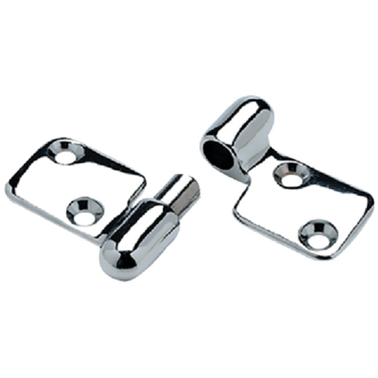 Chrome Plated Brass Take Apart Motor Box Hinge for Boats