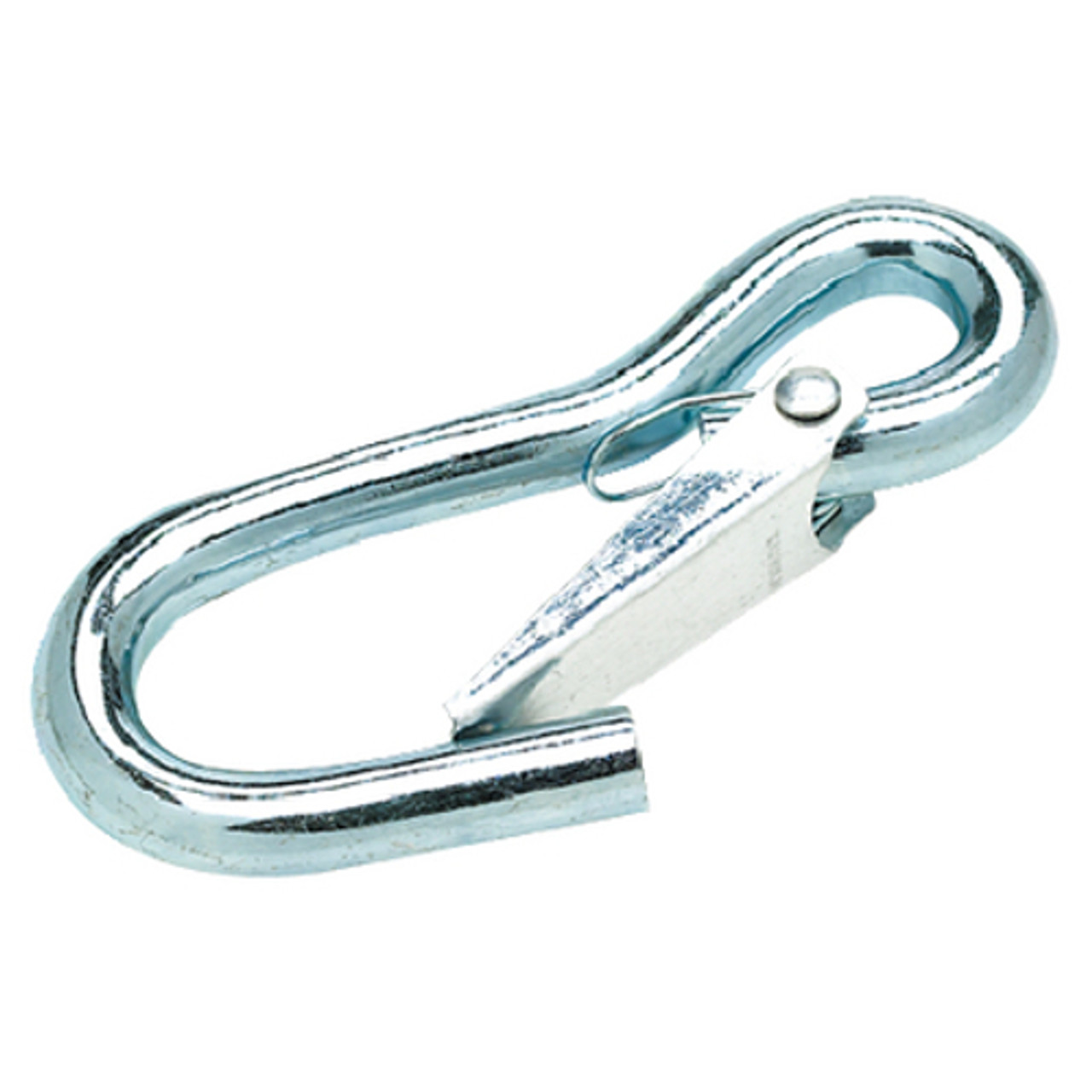 4-1/4 Inch Zinc Plated Utility Snap Hook for Boats, RVs and More
