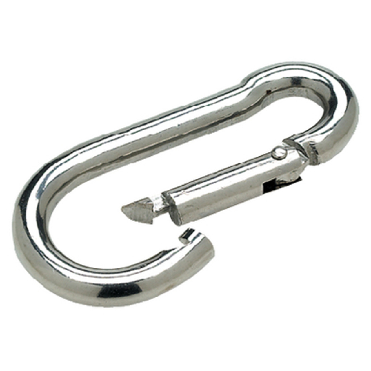 3/8 x 4 Inch Stainless Steel Safety Spring Hook for Boats, RVs and More