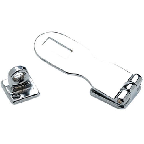 3 Inch Triple Chrome Plated Brass Safety Hasp for Boats, RVs and More