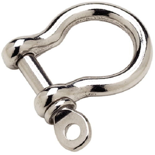 3/16 Inch Stainless Steel Anchor Shackle for Boats - 3,000 lbs Breaking Strength