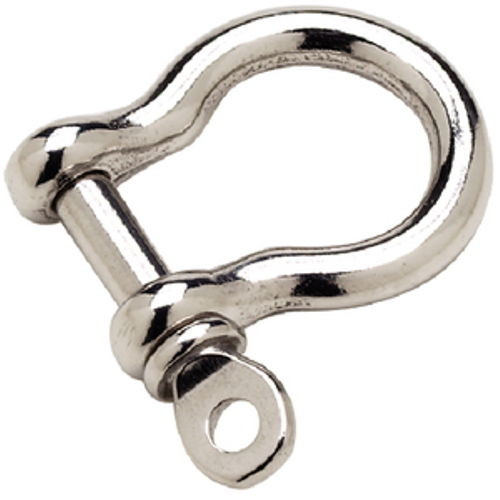 1/4 Inch Stainless Steel Anchor Shackle for Boats - 3,000 lbs Breaking Strength