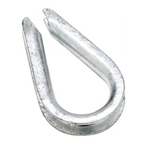 5/8 Inch Galvanized Wire Rope Anchor Line Thimble for Boats