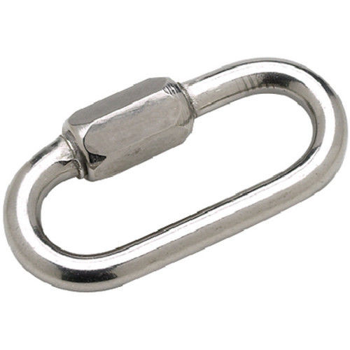 1/4 x 2-1/4 Inch Stainless Steel Quick Link Chain Link for Boats, RVs and More