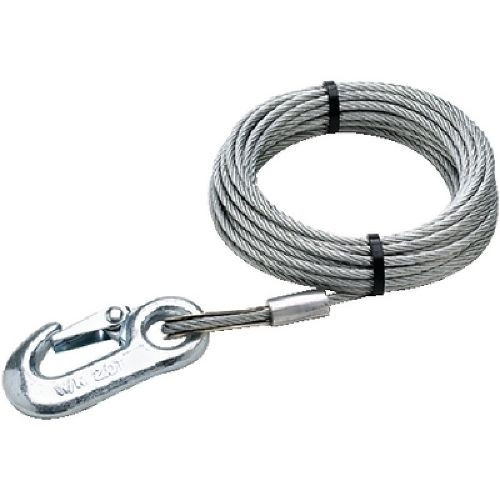 3/16 Inch x 25 Ft Boat Trailer Winch Cable - 4,000 lbs Tensile Strength