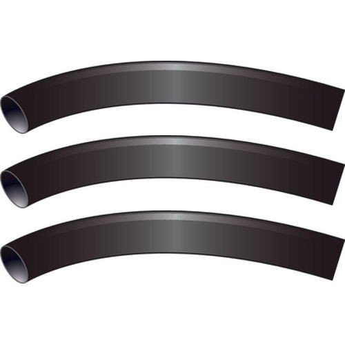 3 Pack of Black 1/8 Inch x 3 Inch 3:1 Heat Shrink Tubing with Sealant for Boats
