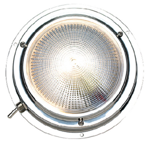 5 Inch Stainless Steel Surface Mount Dome Cabin Light for Boats