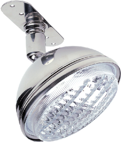 55 Watt Stainless Steel Adjustable Halogen Spreader Light for Boats