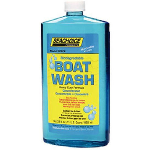 Seachoice 32 oz Quart Bottle of Liquid Biodegradable Heavy Duty Boat Wash