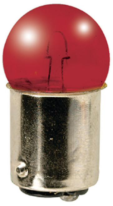 Red #90 Double Contact Bayonet Replacement Incandescent Bulb for Boats