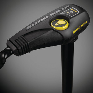 MINN KOTA - EDGE FRESHWATER BOW MOUNT WITH FOOT PEDAL - Model: Edge 45/L&D Volts: 12 Thrust: 45 lbs. Shaft: 45" Speeds: 5