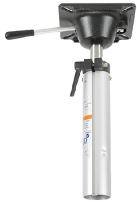 SPRINGFIELD - PLUG-INâ„¢ ADJUSTABLE PEDESTAL W/ SEAT MOUNT - Height: 14Â¾" to 21" Finish: Anodized ABYC: B