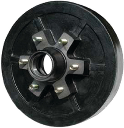 DEXTER Â® - BRAKE DRUM HUB - Painted Drum Hubs-assembled with bearings, seal, and pre-greased.   Description: 12" Brake Drum Hub