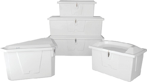 Taylor MadeÂ® - STOW 'N GOâ„¢ FIBERGLASS DOCK BOXES - Description: Small Size: 54" W x 22" D x 24" H