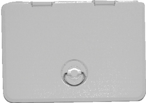 TH MARINE - SURE SEAL TM HATCH - ID: 9-5/16" x 14-3/16" OD: 12Â¾" x 17Â¾" Size: 13" X 17" Color: Polar White