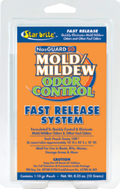 Star briteÂ® - NosGUARD SG MOLD/MILDEW ODOR CONTROL SYSTEM - Description: Fast Release Size: 10 g Pack: