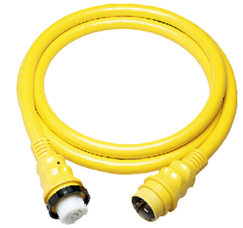 MARINCOÂ®  - 50A POWERCORD PLUS CORDSET - Rating: 50A, 125/250V Length: 50' Color: Yellow