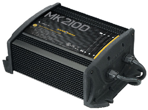 MINN KOTAÂ® - ON-BOARD DIGITAL BATTERY CHARGERS - Model: MK210D Total Amps: 10 Banks: 2 Size: 11 Â½" x 7Â½" x 4"