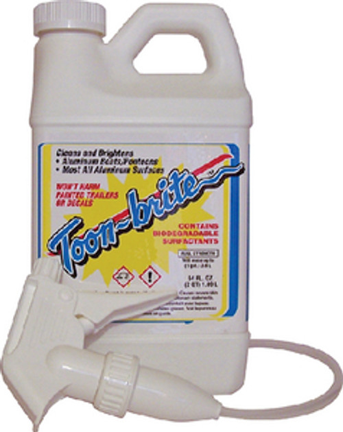 Toon-Briteâ„¢ - PONTOON & ALUMINUM BOAT CLEANER - Size: 64 fl oz