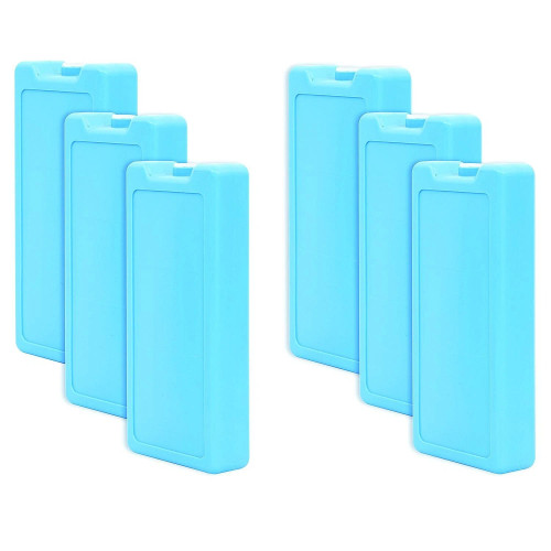 Yachter's Choice 6-Pack Re-Freezable Ice Pack for Boating, Camping, and More