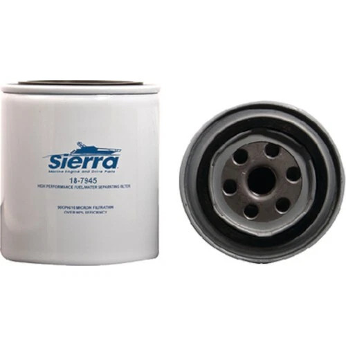 Sierra 18-7945 Fuel Water Separating Filter, Long - 10 Micron