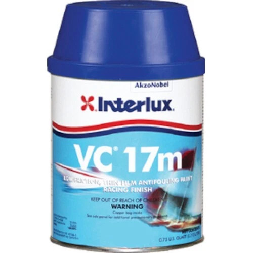 Interlux VC 17M High Performance Antifouling Paint, Black - Quart