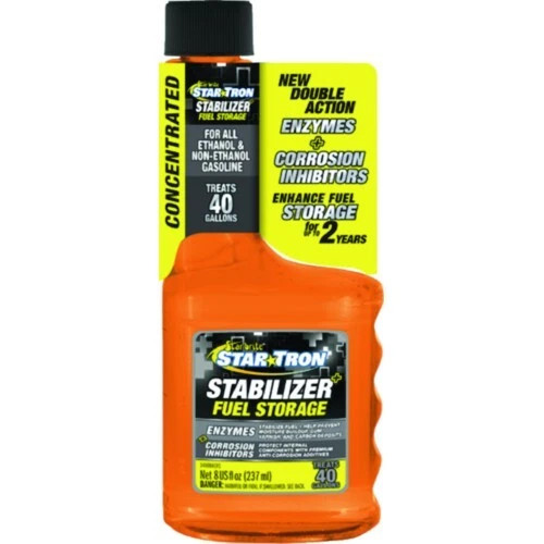 Star Brite Star Tron Stabilizer+ Fuel Storage for Boats,8 oz. Treats 40 Gallons