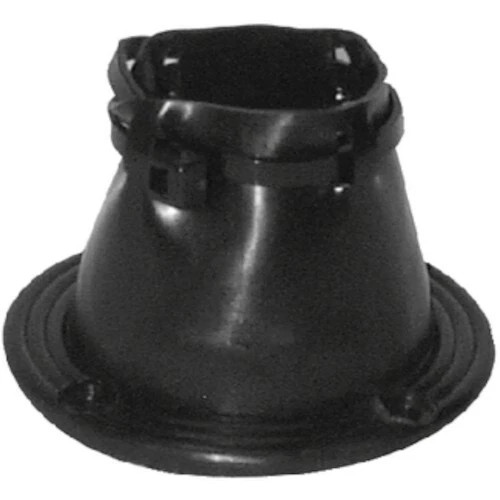 T-H Marine 2 Inch UV-Resistant Vinyl Cable Boot for Boats, Black