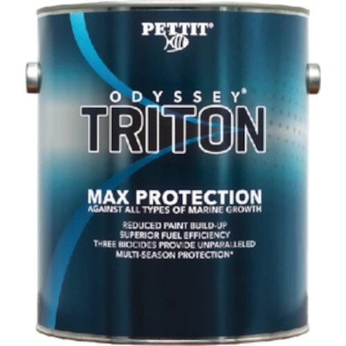 Pettit Odyssey Triton Antifouling Bottom Paint, Black - Gallon