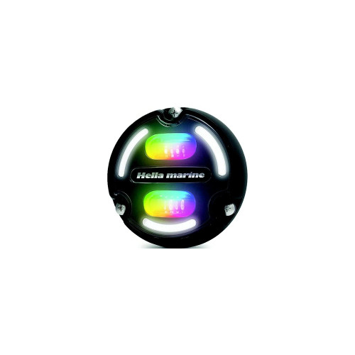 Hella Apelo A2 Aluminum Housing Charcoal Lens Underwater Light, RGB