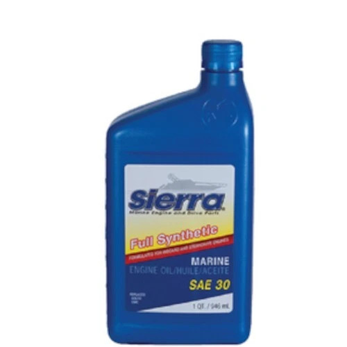Sierra Full Synthetic 4-Cycle Inboard/Sterndrive Engine Oil SAE 30 - Quart