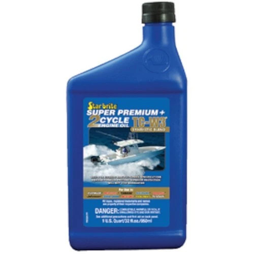 Star Brite Super Premium Synthetic Blend TC-W3 2-Cycle Engine Oil - Quart