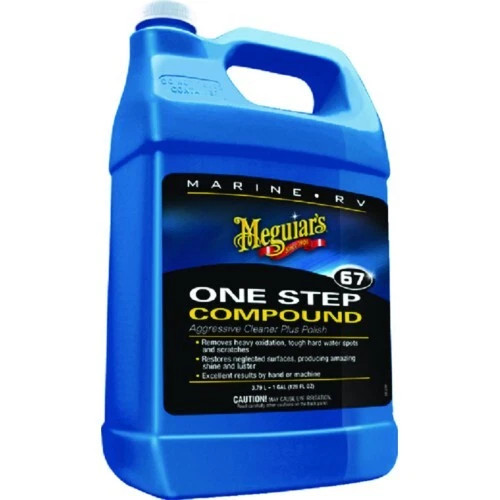 Meguiar's One Step Polishing Compound - Cleans and Restores - 1 Gallon