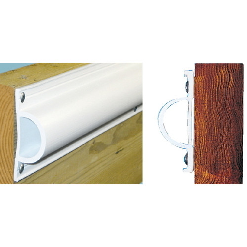 16 Feet Heavy Duty Standard D Profile Dock Edging Bumper for Boats
