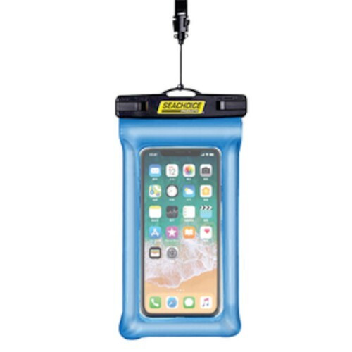 H2O Proof 4"x8" Phone Case- IPX8 Floating, Touch Screen, Underwater Photos, Blue