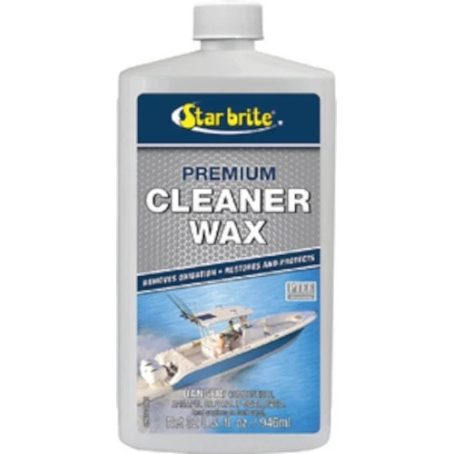 Star Brite Premium Cleaner Wax with PTEF - Shines and Protects - 1 Pint