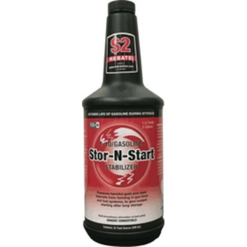 Stor-N-Start Gasoline Stabilizer for Marine Motors, 32 oz - Treats 160 Gal.