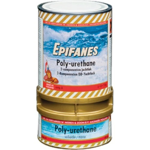 Epifanes Two-Part High-Gloss Clear Polyurethane Coating, White - 750g